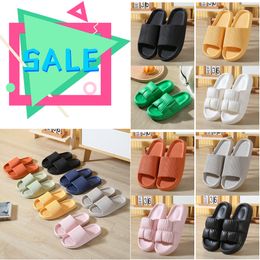 Gratis verzending Sandalen Slides Slippers Mannen Vrouwen Glow Green Sand Black Bone White Onyx Cream Slide Sandalen