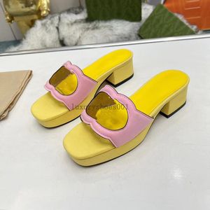 Sandalen Slipper SLIPPER SLIDE SLIDE Dames Interlocking Sandalen schoenen Lady Flip Flops 5cm Slip op Strandschuif Flat Casual Walking OOFR GLIDES 5.8 07