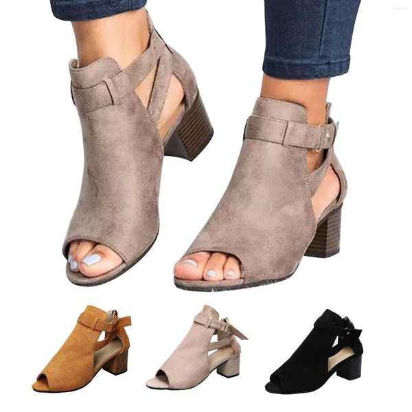 Sandales Printemps Et Été Pour Femmes Habillées Wedge Yoga 9 Chaussures Hautes Au Genou