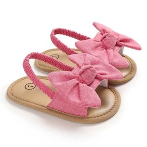 Sandalen zomer babymeisjes sandalen pu bowknot baby sandalsl240429