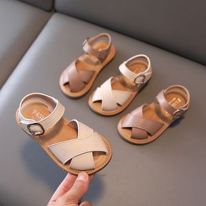 Sandalen zomer kinderen sandalen meisjes strandschoenen enkelbandjes voor kinderen met een kast gesloten sandalen voor meisje maat 2130 2305222222