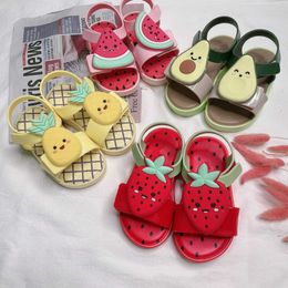 Sandales Summer Childrens Fruit Sandales bébé filles mignonnes parfumées