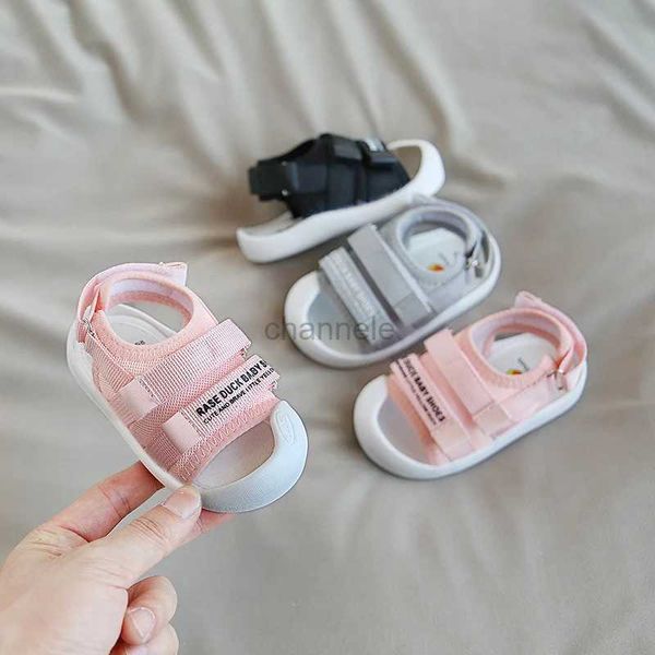 Sandales Été infantile enfant en bas âge sandales bébé filles garçons chaussures décontractées de haute qualité antidérapant enfants fond souple enfants sandales de plage 240329