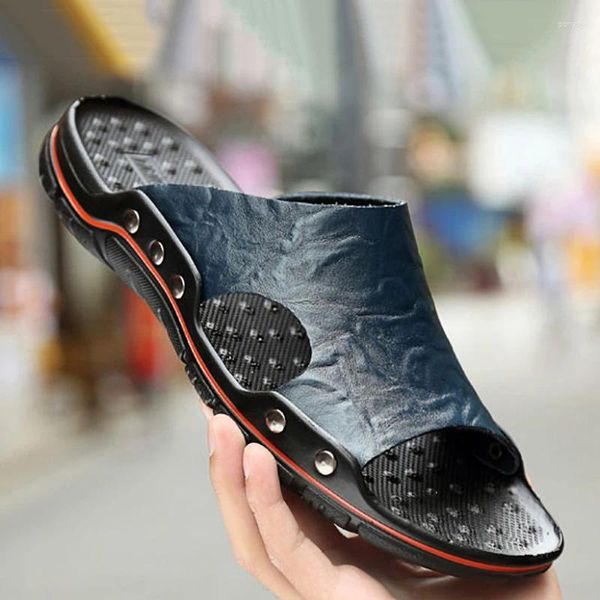 Sandals Summer Men Shoes Slippers Platform Mens Plateforme Outdoor Beach Casual Flip Flops Fashion For Big Taille 48 Calzado Hombr
