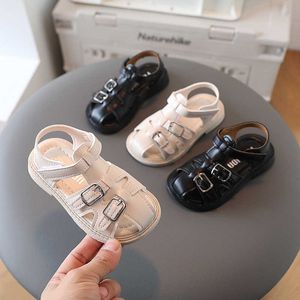 Sandalias Verano Nuevas sandalias para niños Zapatos para bebés para niñas 1-3 años Niños Niños Moda coreana Transpirable Niños pequeños prewalker Venta al por mayor AA230424