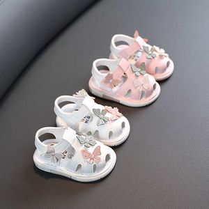 Sandales d'été pour bébé fille, chaussures de princesse à fond souple, mignonnes et respirantes, assorties avec tout, pour fête d'anniversaire, à la mode