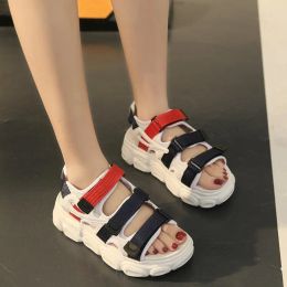 Sandals Summer Sandals Women 2023 Soft Beach Sports Sandalia's comfortabele dames sandalen licht Casual wedge sandalen Zandalias de Mujer