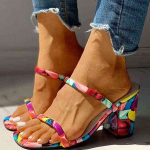 Sandalen zomer sexy vrouwen hoge hakken slippers slingback mode ontwerper nieuwe schoenen feestjurkpompen glides 220310