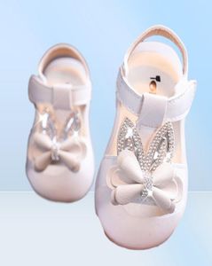 Sandales Summer Baby Baby Kids Bowknot Little Girls Infant Cartoon Bling Beach Shoe 6m 8m 10m 2 3 4 5 6 7 ans7165445