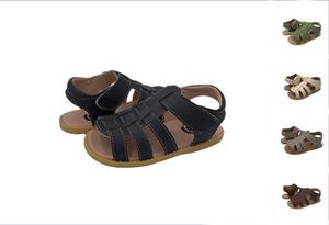 Sandals tipsietoes 2023 Zomer kinderen schoenen jongens sport ademende baby sandalen zachte bodem niet-slip casual kinderen AA230518