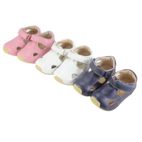 Sandales TipsieToes marque qualité en cuir enfants enfants sandales chaussures pour garçons et filles nouveau 2023 été 63102 Z0225