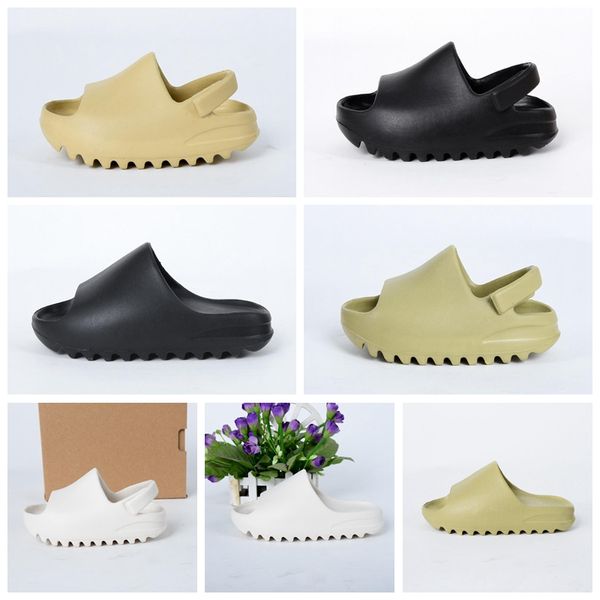 Sandales d'or sandales garçons filles remise été jardin plage toboggan enfants chaussures imperméable pantoufle os diapositives infantile né bébé résine sans lacet suie