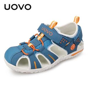 Sandalen Uovo Childrens Footwear Childrens Sandalen Geschikt voor kleine meisjes en jongens Summer Beach schoenen EUR #24-38 D240515