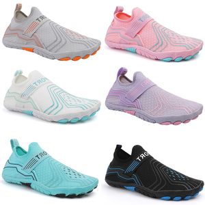 Sandales chaussures d'eau hommes été natation rouge orange vert bleu rose noir violet extérieur homme femmes pantoufles séchage rapide Aqua appartements Yoga chaussette taille 36-45