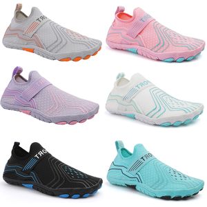 Sandalias Zapatos de agua Hombres Verano Natación rojo naranja verde azul rosa negro púrpura Hombre al aire libre Mujer Zapatillas Secado rápido Aqua Pisos Yoga Calcetín