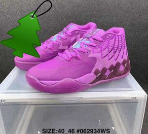 Sandales avec boîte Chaussures Basketball Hommes Baskets Sports Baskets Noir Blast dunks Buzz City Rock Ridge Rouge Lamelo Ball 1 MB.01 Femmes Lo Ufo Not From Here Queen s