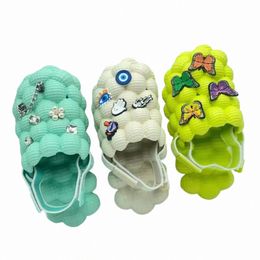 Sandalen Vrouwen Bubble Slides Grappige Massage Bal met Bedels Slippers voor Kinderen Platform Str Relief Huis 230512 N9SQ #