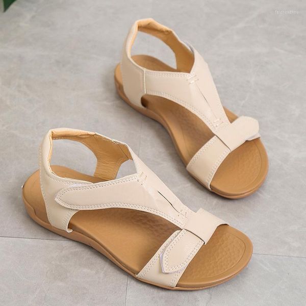 Sandalias De Mujer para 2023, plataforma De cuña, zapatos De Mujer, Retro Roma, Punta abierta, deporte, exterior, Casual, playa, Sandalias De Mujer