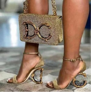 Sandalen Dames Rode Bodem Hoge Hakken Slippers Dames Luxe ontwerpersschoenen Echt lederen pumps Dames Slipper Bruiloftsbroeken met doosstof