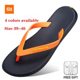 Sandalen Xiaomi Youpin Men slippers nieuwe zomer platte sandalen Niet -slip slijtage buitentiken