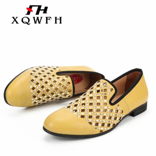 Sandales xqwfh Nouveau style Chaussures hommes Summer des sandales creuses pour hommes Sandales respirantes Business Casual Chaussures