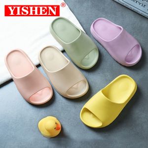 Sandalen YISHEN Kinderen Slippers Zomer Kids Casual Schoenen Rubber Slipper Zwembad Strand Sandalen Slides Antislip Jongens Meisjes Peuter Slides 230705