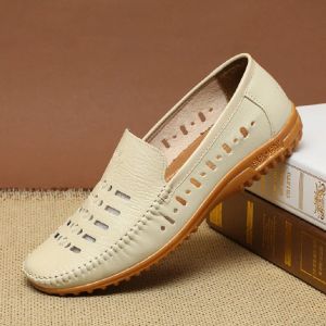 Sandales yshunij sandales mascules de nouveaux chaussures décontractées pour hommes sandales en cuir respirant pour hommes chaussures en gros