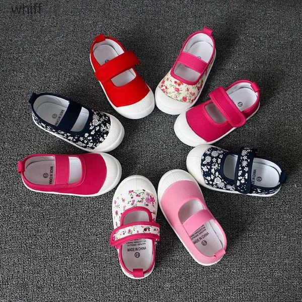 Sandales Zapatillas enfants chaussures décontractées 2023 printemps nouvelle chaussure de sport pour enfants coupe peu profonde chaussure pour filles respirant chaussure pour enfants SapatoC24318