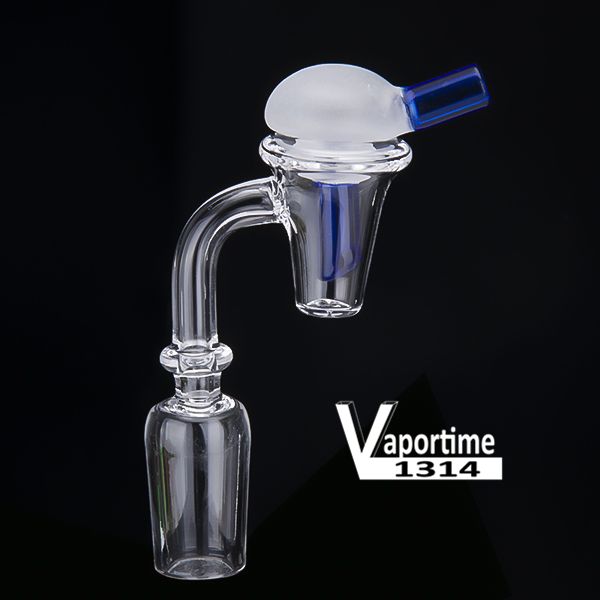 Quartz conique Banger Nail verre champignon Carb Cap 10mm 14mm 18mm femelle mâle joint verre Bong Bangers Club Dab Rigs 567