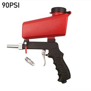 Zandsterkte pistool Sand blaster verstelbare zandstralende machine zwaartekracht kleine draagbare handheld pneumatisch stralende pistool 90psi 240523