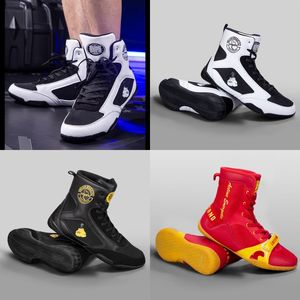 Sangbo -laarzen boksen Sanda Bottom Soft Fighting Wrestling Shoes Training Competition Men and Women Gai 811 410