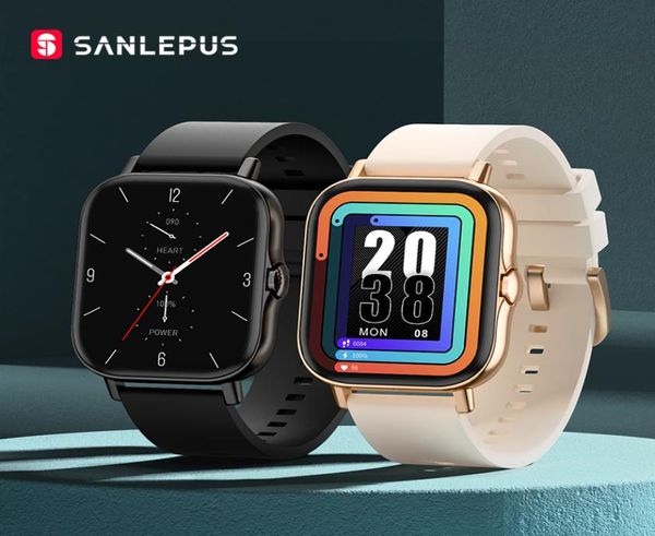 Sanlepus Smart Watch IP68 Waterproof Smartwatch 2021 New Men Women Fitness Bracelet Band Dial Llame para Android Apple Xiaomig1282312
