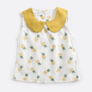 Sanlutoz zomer peuter meisjes kleding sets zuigelingen tops + shorts babykleding 2 stks schattige ananas