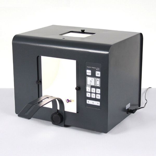 SANOTO B350 LED Digital ajustable joyería profesional diamantes Mini foto estudio fotografía caja de luz foto caja Softbox