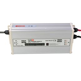 SANPU SMPS 400w Controlador LED 12v 24v Fuente de alimentación conmutada de voltaje constante 110v 120v ac dc Transformador Impermeable Ourdoor IP633301