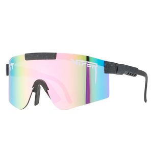 Gafas de sol de ciclo polarizados en sánscrito Gafas de sol para hombres Gafas deportivas para jóvenes gafas a prueba de viento para el béisbol E 4216