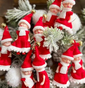 Papá Noel Navidad Cortina Decoración Feliz Navidad para el hogar Adornos Regalo Navidad 2022 Feliz Año Nuevo