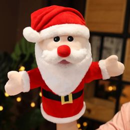 Kerstman Kerstpop Vrolijk Kerstfeest Handpop voor Ornamenten Kerstboom Decor Navidad Natal Geschenken 231227