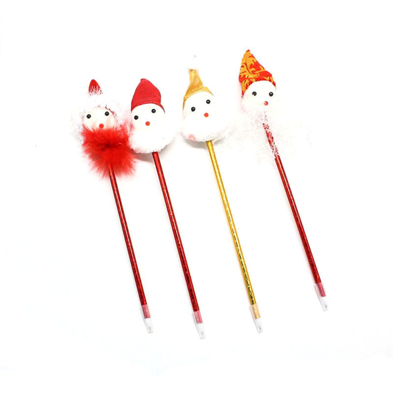 Santa Claus grandfather cartoon snowman pen lovely student stationery gift