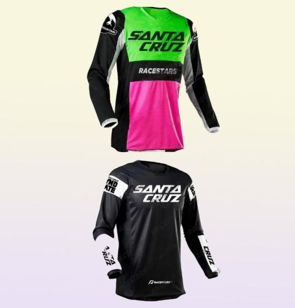 Santa Cruz Motocross Jersey Enduro Downhill Jersey Mountain Bike Racing Clothing Mtb BMX Shirt à manches longues Maillot Ciclismo4509332