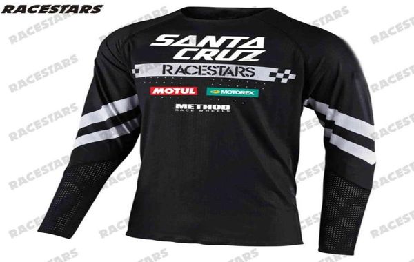 Santa Cruz Motocross Jersey Motorcycle Mountain Bélo