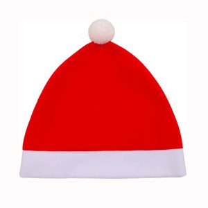 Santa Hat Car Seat Headstang Covers Christmas Decorations past het meeste voertuig voor nieuwjaar feestelijk vakantiefeestje XBJK2209