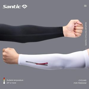 Santic Bicycle ARM COUVERTURE INSPIRATION SUPPLICATE UV Protection des sports extérieurs Running Fitness Fitness Bicycle Berne Chauffeur de glace Couverture 240428