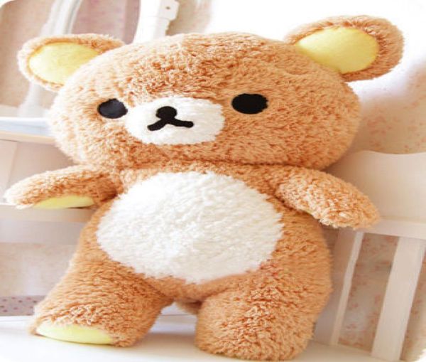 Sanx Rilakkuma ours oreiller en peluche 55 cm peluche noël détente poupée cadeau d'anniversaire 1033407