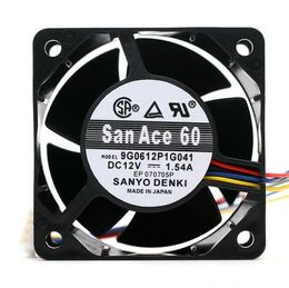 Sanyo 9G0612P1G041 6038 6cm 12V 1.54A 4 Lijn PWM Speed ​​Fan