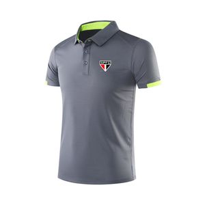 Sao Paulo FC POLO pour hommes et femmes, design à la mode, T-shirt de sport en maille douce et respirante, chemise décontractée pour sports de plein air