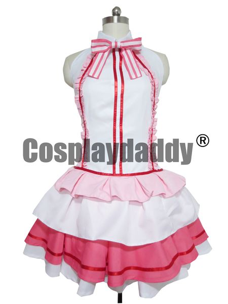 SAO Sword Art Online Yuuki Asuna Idol ver Singer Pink Stage Dress Disfraz de Cosplay