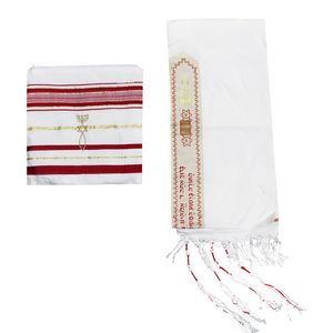Sarongs Messianic Tallit Prayer Shawl Talit Blue And Gold With Talis Bag Israel Tallit 230721