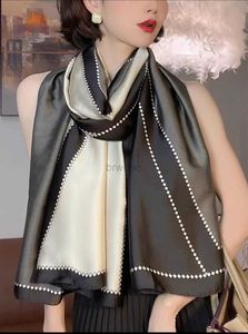 Sarongs populair 180x90cm Model Silk sjaal Summer Dames Zonnebrandcrème Staar Stijl 2023 Design Shawl Luxury Fashion Gift Bandage 24325