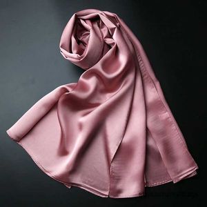 Sarongs Pure Mulberry Silk Scarf Soft Long Silk Scarf voor dames Silk Shawls Quality Silk Sjang voor meisjes vrouwen